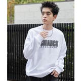 ホワイト | アクセ付きグラフィックプルオーバー | WEGO【MEN】