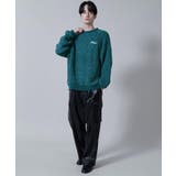 ベロアモールワンポイントプルオーバー | WEGO【MEN】 | 詳細画像2 