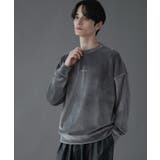 ダークグレー | マイクロシャギーワンポイントプルオーバー | WEGO【MEN】