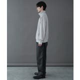 マイクロシャギーワンポイントハーフZIPプルオーバー | WEGO【MEN】 | 詳細画像6