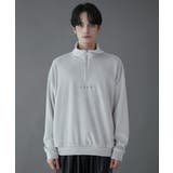 マイクロシャギーワンポイントハーフZIPプルオーバー | WEGO【MEN】 | 詳細画像8