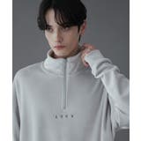 マイクロシャギーワンポイントハーフZIPプルオーバー | WEGO【MEN】 | 詳細画像9