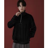 マイクロシャギーワンポイントハーフZIPプルオーバー | WEGO【MEN】 | 詳細画像18