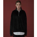 マイクロシャギーワンポイントハーフZIPプルオーバー | WEGO【MEN】 | 詳細画像24