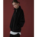 マイクロシャギーワンポイントハーフZIPプルオーバー | WEGO【MEN】 | 詳細画像25