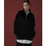 マイクロシャギーワンポイントハーフZIPプルオーバー | WEGO【MEN】 | 詳細画像26