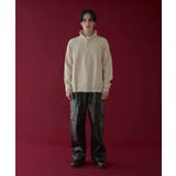 エコレザーカーゴスラックス | WEGO【MEN】 | 詳細画像4