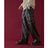 エコレザーカーゴスラックス | WEGO【MEN】 | 詳細画像10