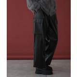 エコレザーカーゴスラックス | WEGO【MEN】 | 詳細画像16