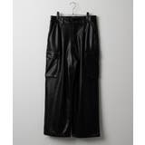 エコレザーカーゴスラックス | WEGO【MEN】 | 詳細画像20