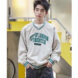 ベージュ | ナイロンカレッジプルオーバー | WEGO【MEN】