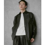 シンセティックレザーシャツ(LS) | WEGO【MEN】 | 詳細画像11 