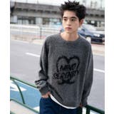 スミクロ | シャギーグラフィックプルオーバー | WEGO【MEN】