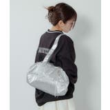 シルバー | サテンリボンチャーム付きボストンバッグ | WEGO【WOMEN】