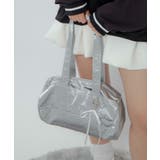 サテンリボンチャーム付きボストンバッグ | WEGO【WOMEN】 | 詳細画像5