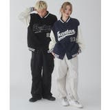 サガラワッペンスウェットスタジャン | WEGO【MEN】 | 詳細画像3