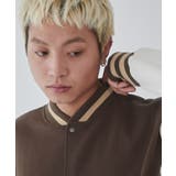 サガラワッペンスウェットスタジャン | WEGO【MEN】 | 詳細画像32