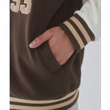 サガラワッペンスウェットスタジャン | WEGO【MEN】 | 詳細画像33