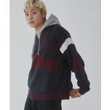 ラインリブゲームロゴプルオーバー | WEGO【MEN】 | 詳細画像13 