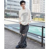 グラフィックプリントニットパーカー | WEGO【MEN】 | 詳細画像2