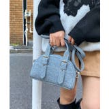ブルーその他 | ハトメハンドルミニボストンショルダー | WEGO【MEN】