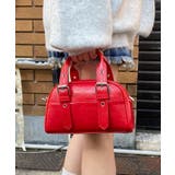 レッド | ハトメハンドルミニボストンショルダー | WEGO【MEN】
