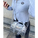 シルバー | ハトメハンドルミニボストンショルダー | WEGO【MEN】