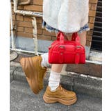 ハトメハンドルミニボストンショルダー | WEGO【MEN】 | 詳細画像7