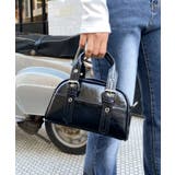 ハトメハンドルミニボストンショルダー | WEGO【MEN】 | 詳細画像21
