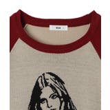 ラグランジャガードグラフィックプルオーバー | WEGO【MEN】 | 詳細画像19 