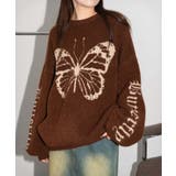 モチーフグラフィックフラッフィーニットプルオーバー | WEGO【WOMEN】 | 詳細画像1
