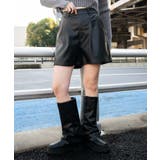ヴィンテージライクPUショートパンツ | WEGO【WOMEN】 | 詳細画像6