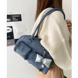 ブルーその他 | チャーム付きボストンバッグ | WEGO【WOMEN】
