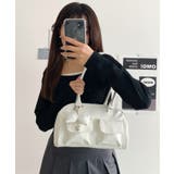 ホワイト | チャーム付きボストンバッグ | WEGO【WOMEN】