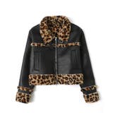 レオパード切替FムートンJKT | WEGO【WOMEN】 | 詳細画像9 