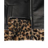 レオパード切替FムートンJKT | WEGO【WOMEN】 | 詳細画像15 