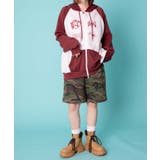 グラフィックラグランZIPパーカー | WEGO【WOMEN】 | 詳細画像2 