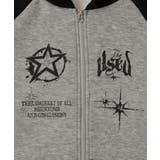 グラフィックラグランZIPパーカー | WEGO【WOMEN】 | 詳細画像15 