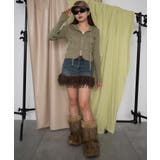 Wジップクロップドリブパーカー | WEGO【WOMEN】 | 詳細画像2 