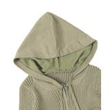 Wジップクロップドリブパーカー | WEGO【WOMEN】 | 詳細画像10 