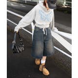 ヴィンテージウォッシュバタフライショートパーカー | WEGO【WOMEN】 | 詳細画像10 