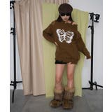 バタフライダメージワンショルダーニット | WEGO【WOMEN】 | 詳細画像2 