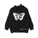 バタフライダメージワンショルダーニット | WEGO【WOMEN】 | 詳細画像11 