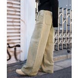 ヴィンテージウォッシュダックダブルニーバギーパンツ | WEGO【WOMEN】 | 詳細画像8