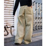 ヴィンテージウォッシュダックダブルニーバギーパンツ | WEGO【WOMEN】 | 詳細画像9