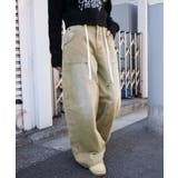 ヴィンテージウォッシュダックダブルニーバギーパンツ | WEGO【WOMEN】 | 詳細画像11