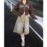 ラインストーン裏起毛ショートジップパーカー | WEGO【WOMEN】 | 詳細画像2