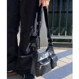 ブラック | ポーチ付きランダムポケットデザインショルダー | WEGO【MEN】