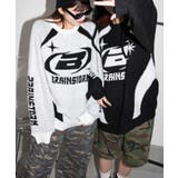 配色スポーツグラフィックフラッフィーニットプルオーバー | WEGO【WOMEN】 | 詳細画像5