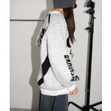 配色スポーツグラフィックフラッフィーニットプルオーバー | WEGO【WOMEN】 | 詳細画像8